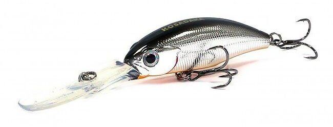 Воблер KOSADAKA Kurado DD 60F 60мм 7.5гр 2.5-3.5м цв:SBL KurDD60F-SBL