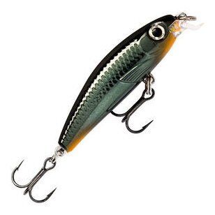 Воблер RAPALA Ultra Light Minnow медленно тонущий 6см 4гр 0.6-0.9м ULM06-CBN