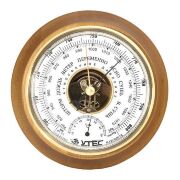 Барометр комнатный стрелочный настенный с термометром Øшкалы 127мм БТКСН-17