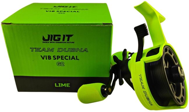 Катушка зимняя JIG IT TEAM DUBNA Vib Special G2 LIME, right hand (JIR-VSG2L-R) Катушка зимняя JIG IT TEAM DUBNA Vib Special G2 LIME, right hand (JIR-VSG2L-R)