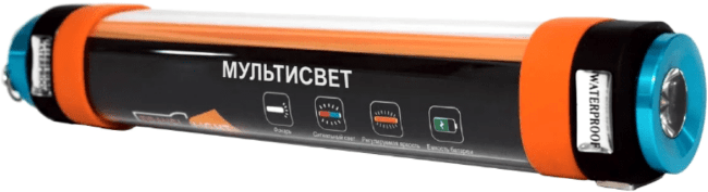 Кемпинговый фонарь ПРАКТИК "Мультисвет МС-25", многофункциональный, водонепроницаемый.