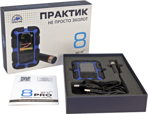 Эхолот ПРАКТИК 8 PRO Wi-Fi Эхолот ПРАКТИК 8 PRO Wi-Fi
