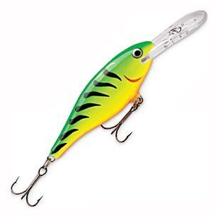 Воблер RAPALA Shad Rap плавающий 8см 11гр 2.4-4.5м SR08-FT