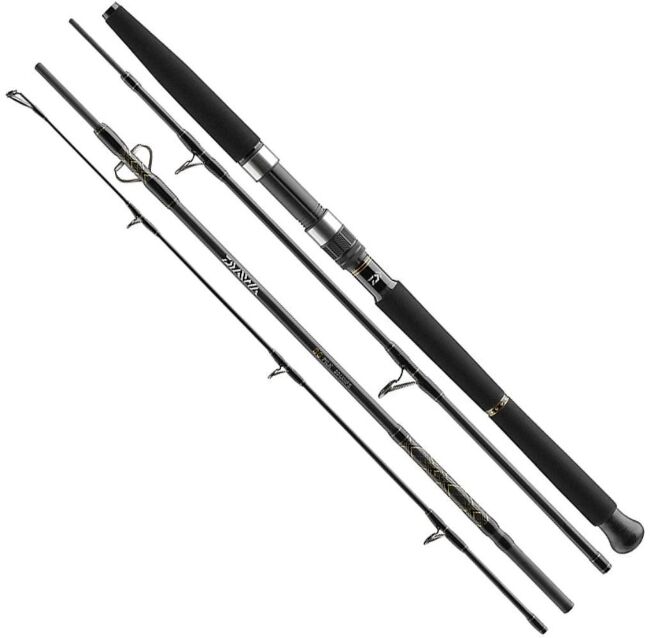 Спиннинг DAIWA BG Travel Pilk 2.70м 50-200гр, 4 секции (BGB904XHFS-AD)
