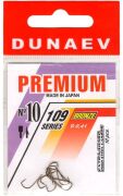 Крючок DUNAEV Premium 109 #10 Ø0.41мм 10шт/уп Крючок DUNAEV Premium 109 #10 Ø0.41мм 10шт/уп