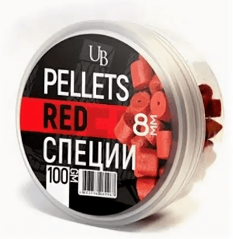 Пеллетс насадочный Ultrabaits Red Spices 8мм 100гр