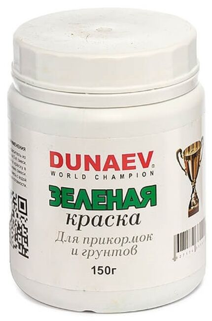 Краска DUNAEV зелёная 150гр Краска DUNAEV зелёная 150гр