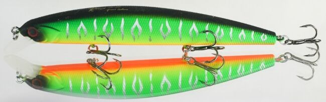 Воблер Grows Culture Rudla 130SP # M14 OB Mat Tiger 130мм 20гр Воблер Grows Culture Rudla 130SP # M14 OB Mat Tiger 130мм 20гр