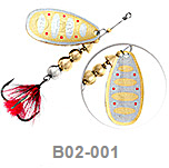 Блесена вращающаяся PONTOON21 BC Indi-Rah #4.0 16.6гр B02-001