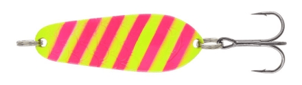 Блесна колеблющаяся KUUSAMO Rasanen 50/4 Pink/FYe-AL UV Блесна колеблющаяся KUUSAMO Rasanen 50/4 Pink/FYe-AL UV