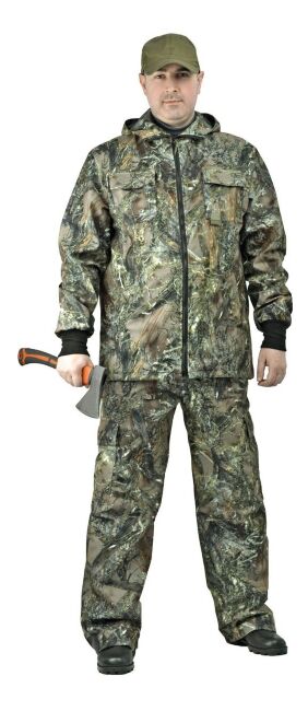 Костюм Тройка 100%хб лес р-р:48-50