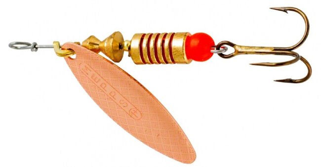 Блесна вращающаяся MEPPS Aglia Long CU (медь) №1+ 6г Блесна вращающаяся MEPPS Aglia Long CU (медь) №1+ 6г