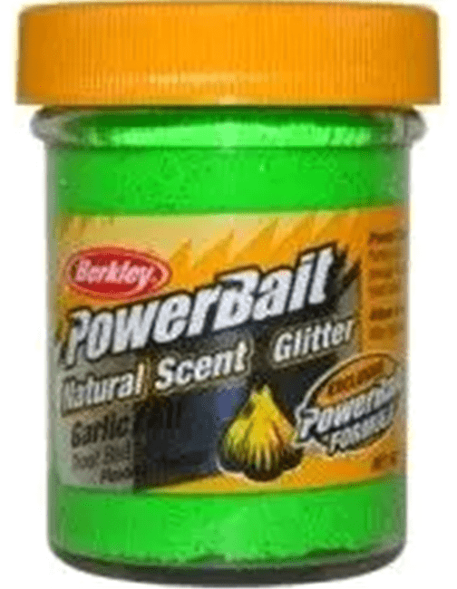 Форелевая Паста Berkley Powerbait Dough Natural Scent Garlic - Spring Green 1290575