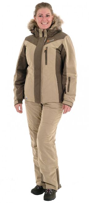 Костюм жен зимний Pride"Вея" хаки 48-50 рост:170-176
