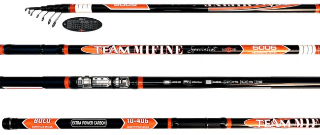 Удилище с кольцами MIFINE Team Mifine Specialist 6006 6.0м 10-40гр 10313-600