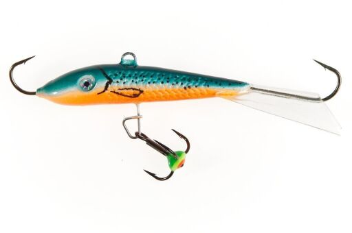 Балансир Lucky John FIN 4 с тройником 60мм 11гр/53 блистер 71413-53 Балансир Lucky John FIN 4 с тройником 60мм 11гр/53 блистер 71413-53