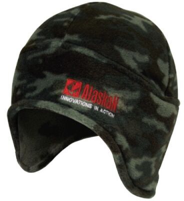 Шапка флисовая ALASKAN cерый камуфляж (AACC7B)