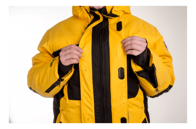 Костюм зимний Payer "Kait" желт/черн 56-58 рост:170-176