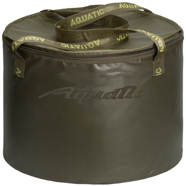 Ведро для замешивания корма герметичное с крышкой AQUATIC 75л, 50х37см, хаки В-07Х Ведро для замешивания корма герметичное с крышкой AQUATIC 75л, 50х37см, хаки В-07Х