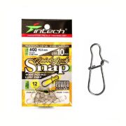Застежка INTECH Quick lock Snap #00 12кг 10шт/уп Застежка INTECH Quick lock Snap #00 12кг 10шт/уп