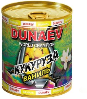 Добавка для прикормки металлобанка DUNAEV Кукуруза Ваниль 320мл