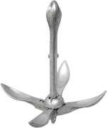 Якорь-кошка складной 1.5кг оцинкованный Якорь-кошка складной 1.5кг оцинкованный