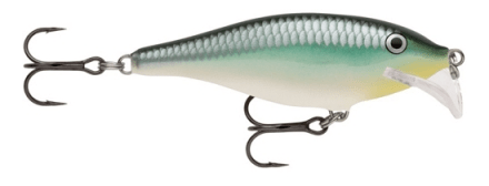 Воблер RAPALA Scatter Rap Shad Deep плавающий 7см 7гр 2.7-3.6м DSCRS07-BBH