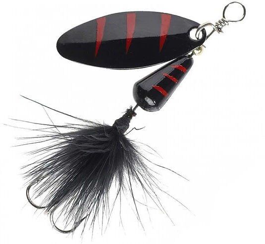 Блесна вращающаяся BALZER Colonel Fuzzy Black Devil 10гр, 13208 010 Блесна вращающаяся BALZER Colonel Fuzzy Black Devil 10гр, 13208 010