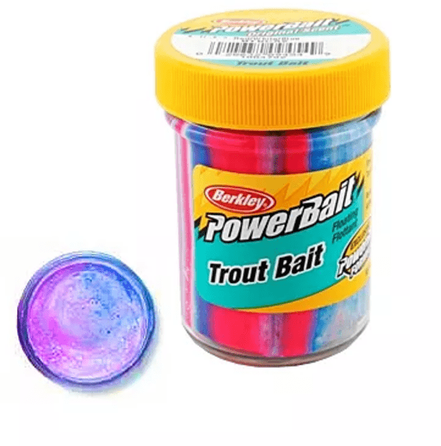 Паста форелевая Berkley Powerbait Biodegradable Trout Bait (50г) Captain America 1004792