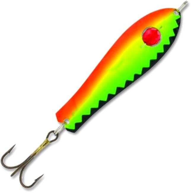 Блесна колеблющаяся KUUSAMO Professor 3, 75/9 (бусинка) BL/GR/FYe/FR-S