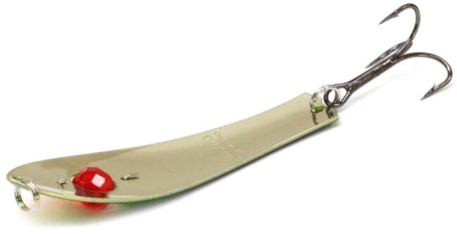 Блесна колеблющаяся KUUSAMO Professor 3, 75/9 (бусинка) BL/GR/FYe/FR-S