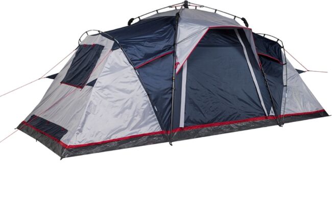 Палатка кемпинговая "Antares 4"  Синий/Серый