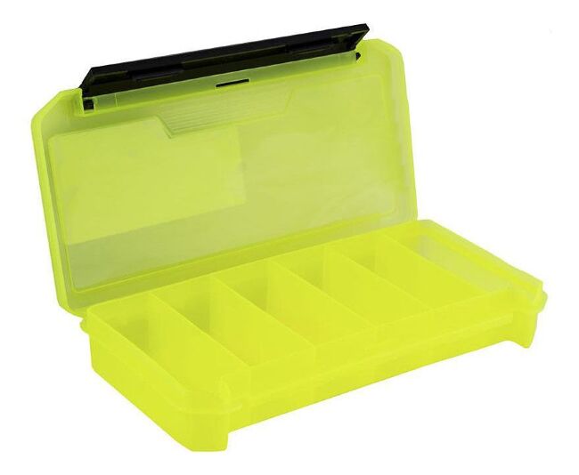 Коробка ТРИ КИТА  для приманок КДП-2 желтая 230*115*35мм
