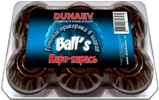 Прикормка DUNAEV Ball`s 0.75кг Карп-Карась Прикормка DUNAEV Ball`s 0.75кг Карп-Карась