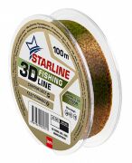 Леска монофил IAM STARLINE 3D Line Pixel 100м 0.20мм 3.5кг Chameleon Леска монофил IAM STARLINE 3D Line Pixel 100м 0.20мм 3.5кг Chameleon