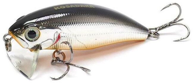 Воблер KOSADAKA Kurado SH 60F 60мм 7.2гр 0.1-0.5м цв:SBL KurSH60F-SBL