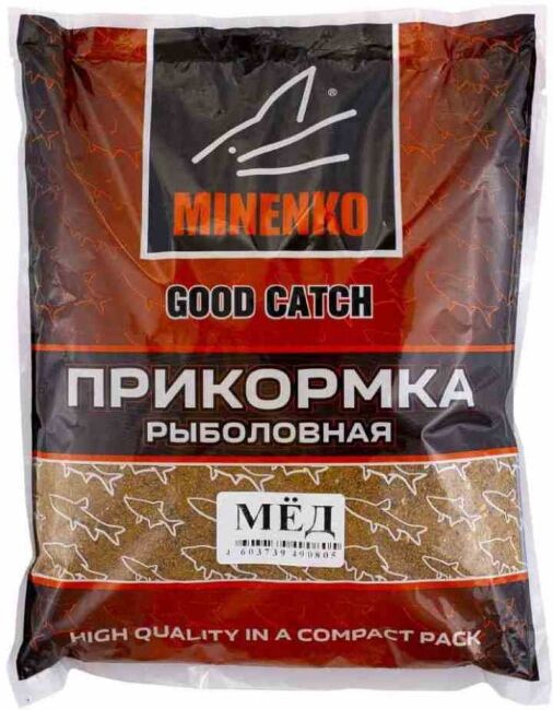Прикормка MINENKO Good Catch Мёд 0.7кг Прикормка MINENKO Good Catch Мёд 0.7кг