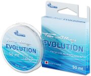 Леска монофил ALLVEGA Evolution 50м 0,16мм 3,62кг прозрачная