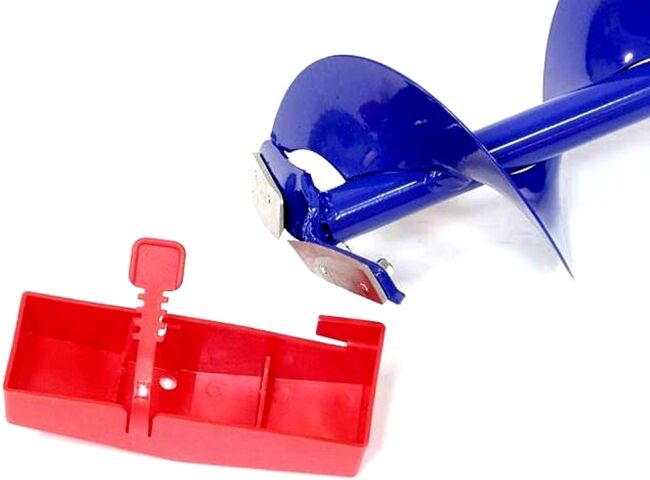 Чехол для ножей ледобура MORA Ice Easy/Spiralen Ф175мм (красный)