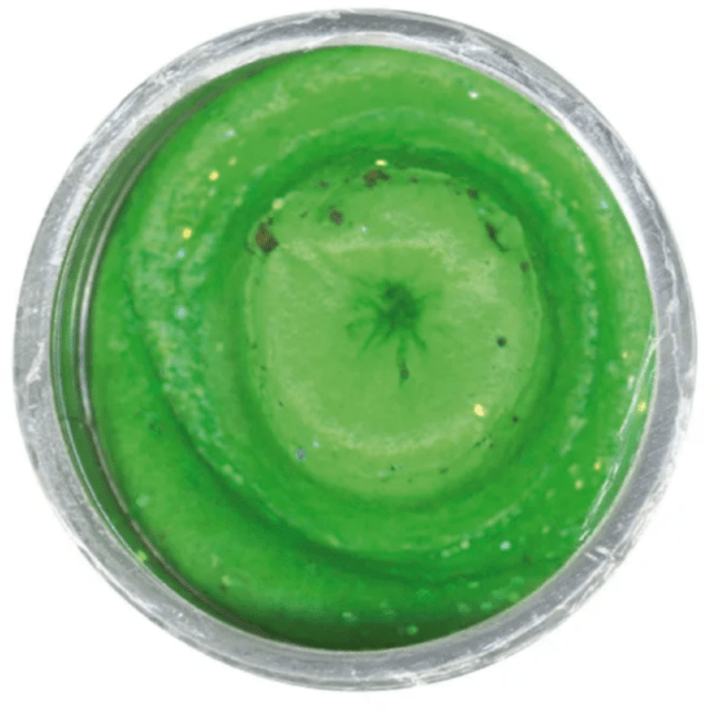 Паста форелевая Berkley Powerbait Extra Scent Glitter Trout Bait (50г) Spring Green 1004943