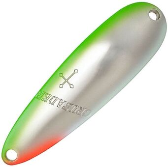 Блесна колеблющаяся DAIWA Crusader 13гр 57мм S #Chart Glow