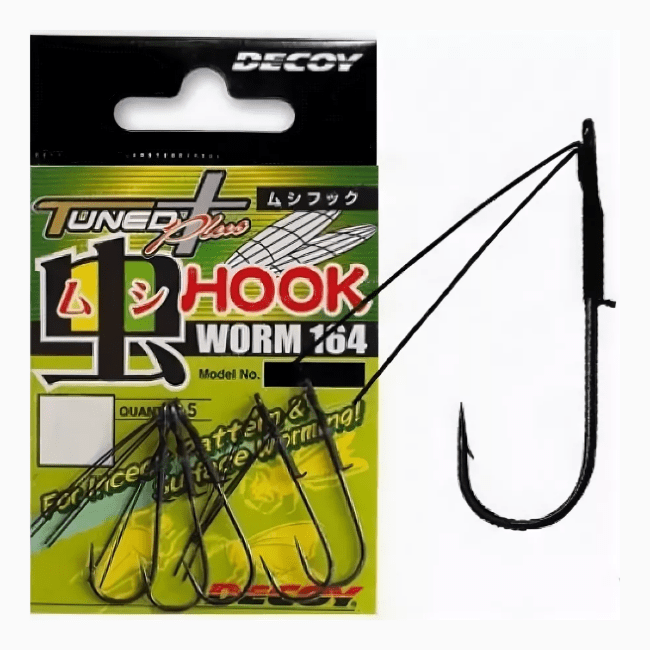 Крючок Decoy офсетный Worm 164 #4 (5 шт.)