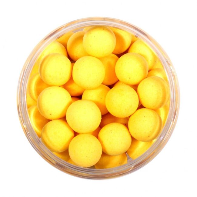 Бойлы плавающие GBS Baits Fluoro Pop Up Juicy Pineapple 10мм