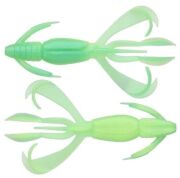 Силиконовая приманка KEITECH Crazy Flapper 3.6" EA#11 Lime Chartreuse Glow 9.0см 6.75гр 7шт/уп