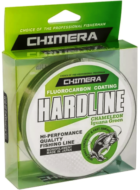 Леска моноф CHIMERA HARDLINE Chameleon Iguana Green 100m.# 0.234