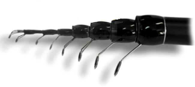 Удилище с кольцами ВОЛЖАНКА Комфорт 7,0м (7 секции) тест до 25гр 010-0103