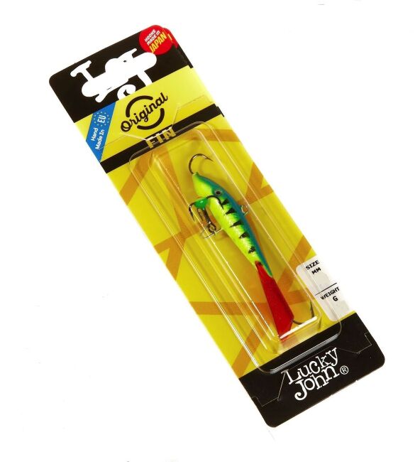 Балансир Lucky John FIN 4 с тройником 60мм 11гр/36RT блистер 71413-36RT Балансир Lucky John FIN 4 с тройником 60мм 11гр/36RT блистер 71413-36RT