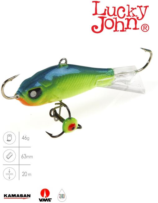 Балансир Lucky John BALTIC 6 с тр. 60мм/29 блистер Балансир Lucky John BALTIC 6 с тр. 60мм/29 блистер