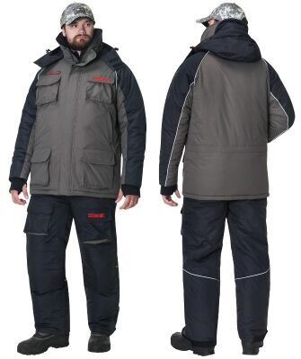 Костюм зимний ALASKAN Russian Mission хаки/черный L