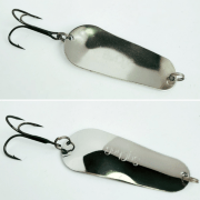 Блесна "Русская приманка" ШТОРЛИНГ 7 см/17 гр. Серебро/глянец Блесна "Русская приманка" ШТОРЛИНГ 7 см/17 гр. Серебро/глянец